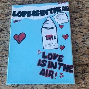 Painted art by me. Love is in the air painting